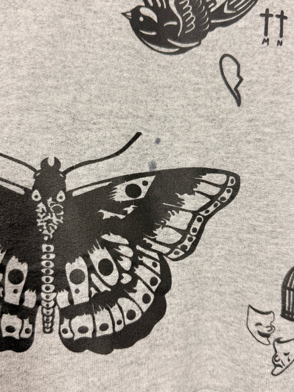 Light Gray Pullover Sweatshirt - Picture 10 of 16